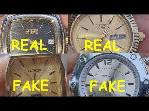 citizen watch fake vs original|look up citizen watch by serial number.